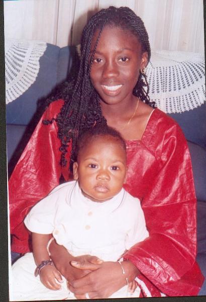 ma grande soeur ,Anta et mon pt frere Daouda